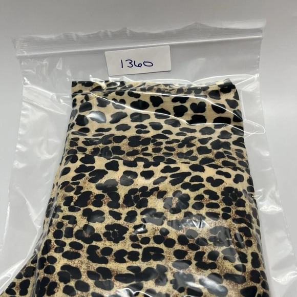 MNG Casual Leopard Print Open Front Jacket Womens S Oversized Lagenlook Mobwife - Picture 10 of 10